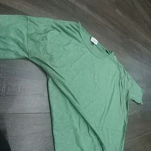Lularoe Irma, size XS, heathered green